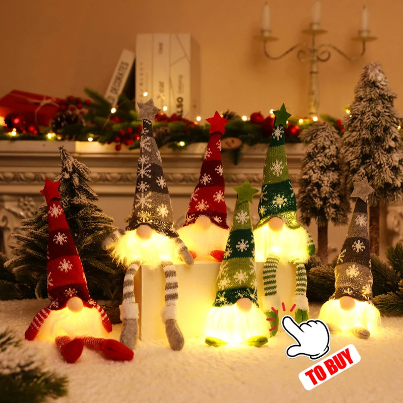 Christmas Candy Box Chocolate Sweets Aromatherapy Candle Jars DIY Ornaments Childrens Christmas Gifts 2023 New Year Decoration