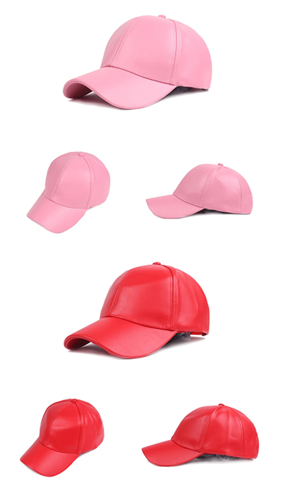 FS Luxury Brand Baseball Caps For Men Winter Women PU Leather Hat Black Trucker Hats Streetwear Hip Hop Cap Casquette Homme 2025