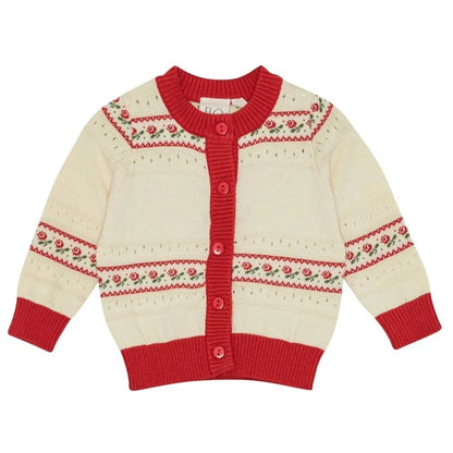 2025 New Winter Strawberry Sweater Boys Girl New Cardigan Jacket Children Clothes Baby Knitwear Cotton Kid Boys Sweaters