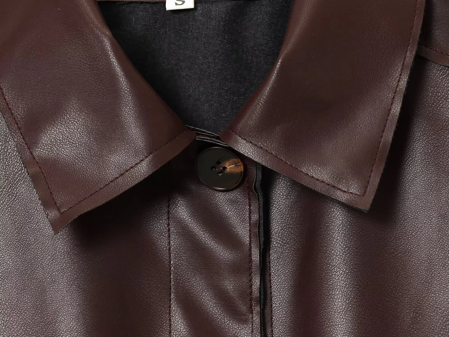 Women's Leather Jacket 2025 Autumn Winter New Fashion Women Long Sleeve Zipper Jackets Women High Street Elegant Short Coats