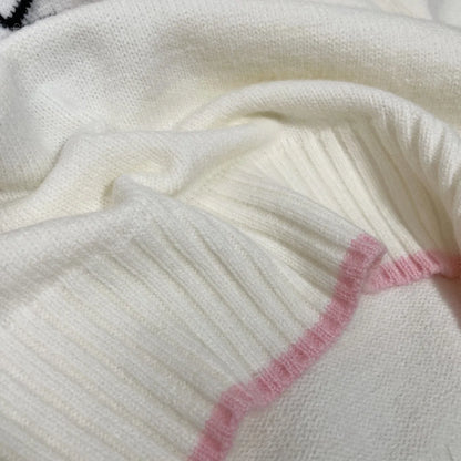 Hot Kawaii Sanrios My Melody Autumn Winter Sweaters for Girls Sweet and Cute Loose Sweatshirts for Couples Casual Versatile Tops