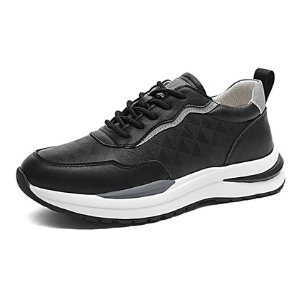 Men's leather shoes, including sports shoes, casual shoes, outdoor hiking shoes, driving shoes, and work shoes