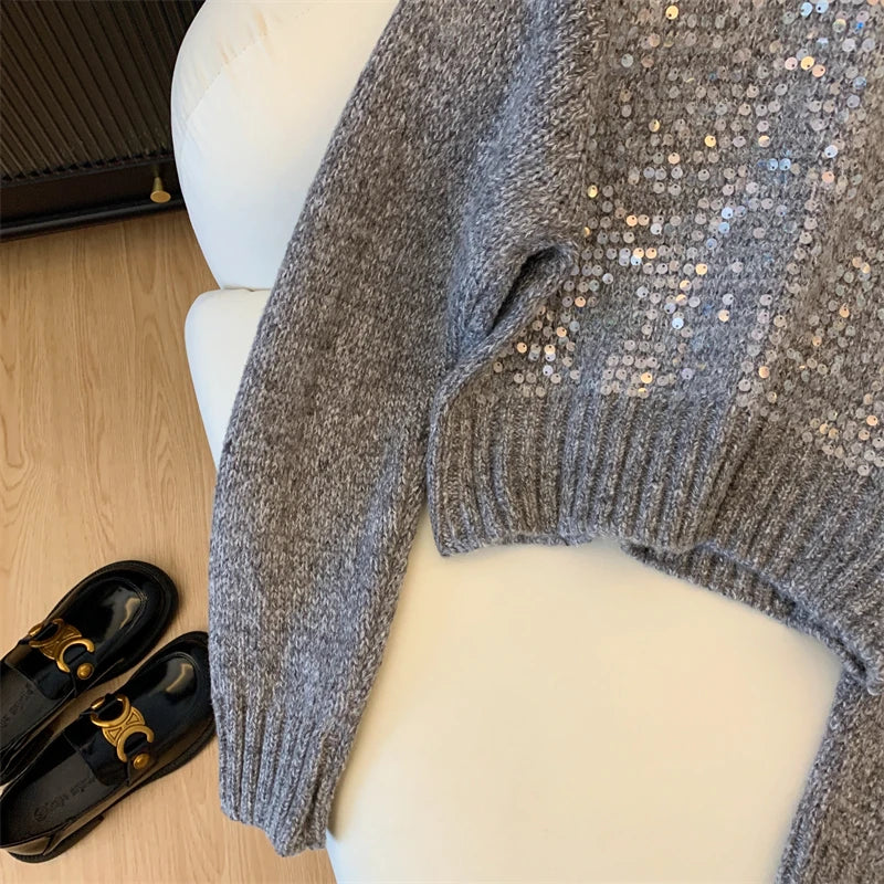 Women Sweater Womens Winter Sweaters Pullover a Female Knitting Overszie Long Sleeve Loose Knitted Outerwear Ropa De Mujer