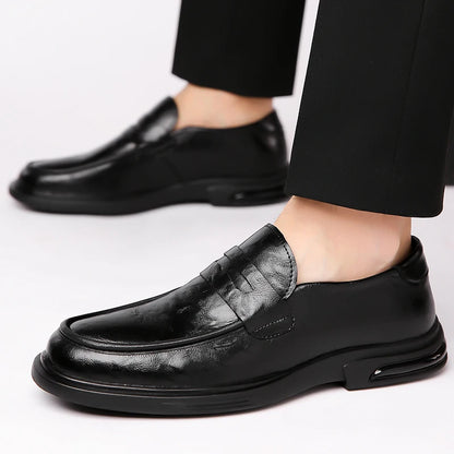 High Quality Fashionable Loafers Leather Men Business Formal Casual Leather Shoes Spring Men Soft and Comfortable Leather Shoes