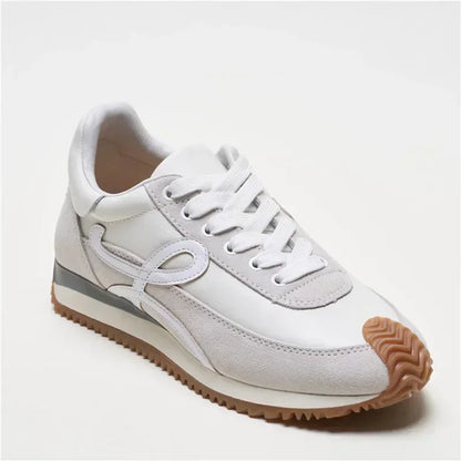 Designer High-quality Women's Leather Waffle Casual Sports German Training Forrest Gump Sneakers Ins Fashion Luxury