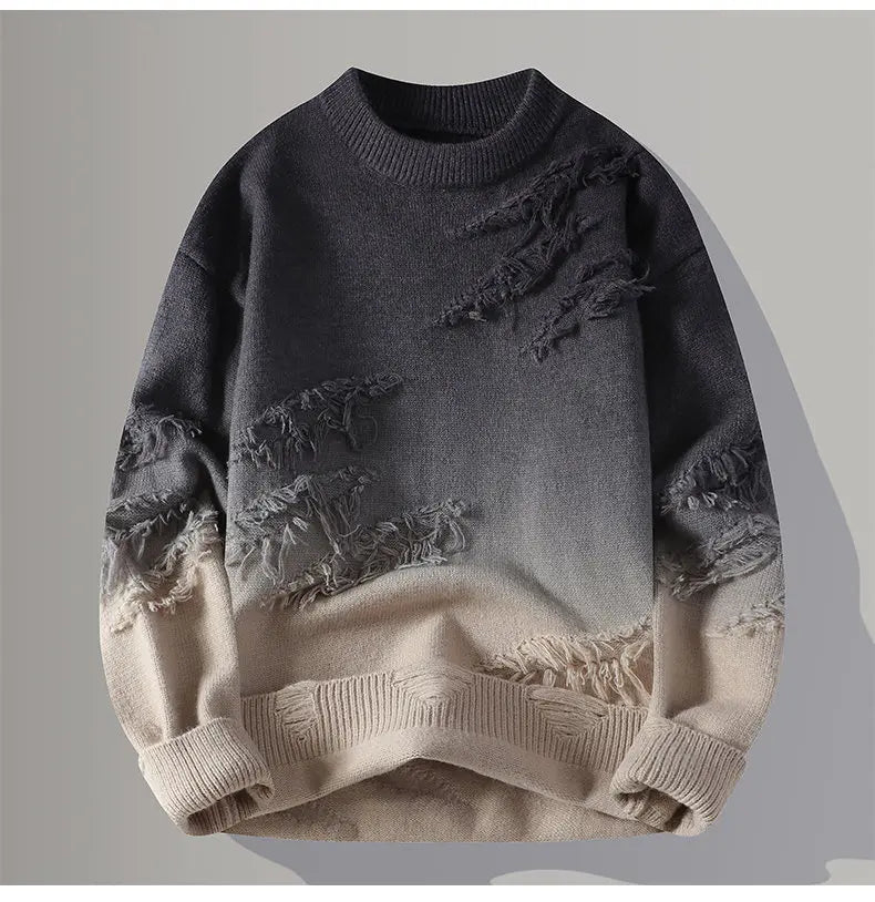 2025 Winter Sweaters for male men thick O-neck sweater men Student youth sweaters autumn Men's wool Casual Knitwear Pullover