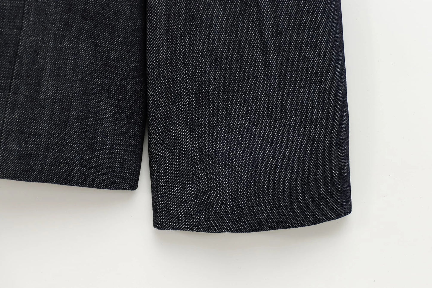 Women Casual Denim Blazer Coat Spring Autumn Female Single Breasted Long Sleeve Lapel Suit Jacket With Pockets New Fashion Outwe