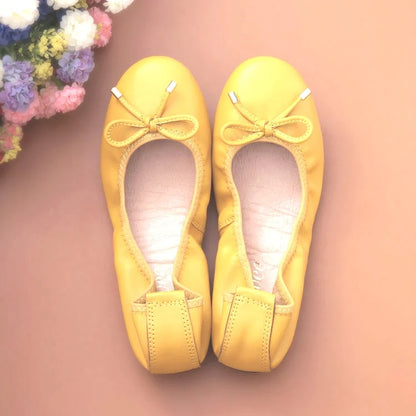 2024 Women Leather Breathable Ladies Comfortable Ballet Flats Driving Shoe Fashion Slip on Shallow Loafers Office Flat Boat Shoe