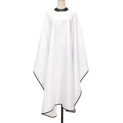 Professional Barber Cape Hair Cutting Cape Waterproof Silicone Collar Transparent Anti Static Salon Cape Eagle Shawl Style