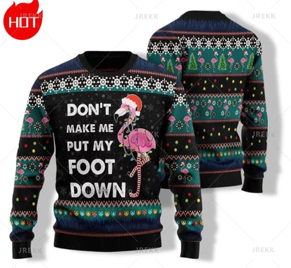 Merry Christmas 3D Printed Sweatshirts Santa Claus Graphic Christmas Sweater Men Fashion Ugly Christmas Sweater New In Sweaters