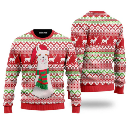 Funny 3D Christmas Swaeter Gift Santa Claus Patterned Ugly Sweater Jerseys And Sweaters Blouses For Men Women Pullover Hoodie