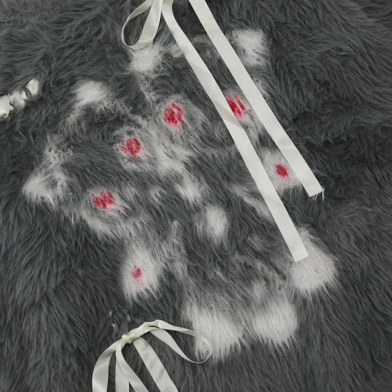 American sweet and cool bow sweater women's autumn and winter new loose soft waxy retro loose sweater outside the coat.