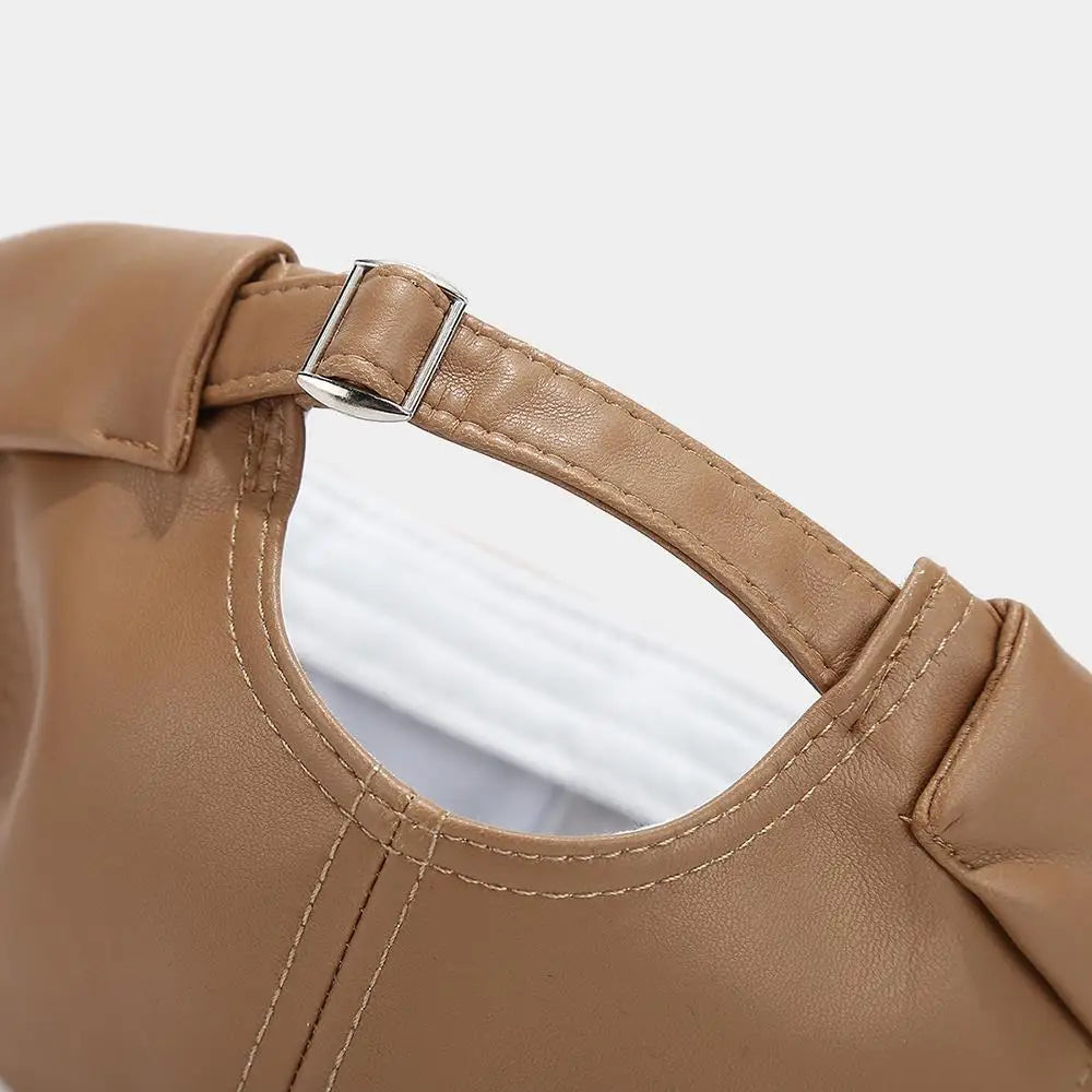 Vintage Pu Leather Melon Skin Hat Brimless Hat Landlord Cap Retro Docker Caps Hip Hop Hats Painter Cap Round Hat Adjustable