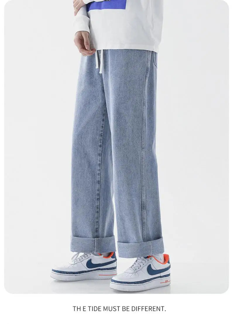 jeans homme Autumn pants Men's clothing pantalones hombre Streetwear  baggy jeans man jeans for man pantalones denim y2k clothes