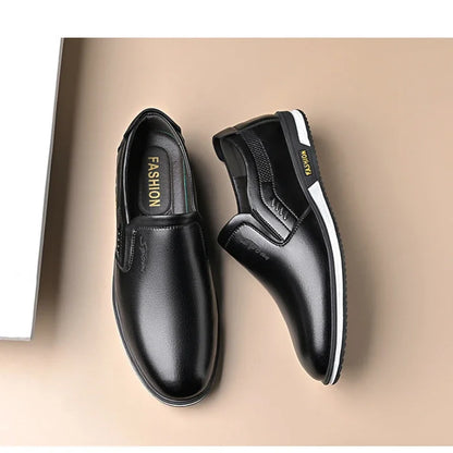 Leather Shoes Men Loafers Shoes 2024 Spring Summer Men Breathable Outdoor Casual Footwear Business Formal Single Shoes Sneakers
