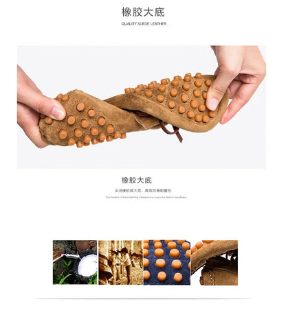 2023 Leather Men Casual Shoes Luxury Brand comfortable Slip on Formal Loafers Men Moccasins Italian Soft Male Driving Shoes