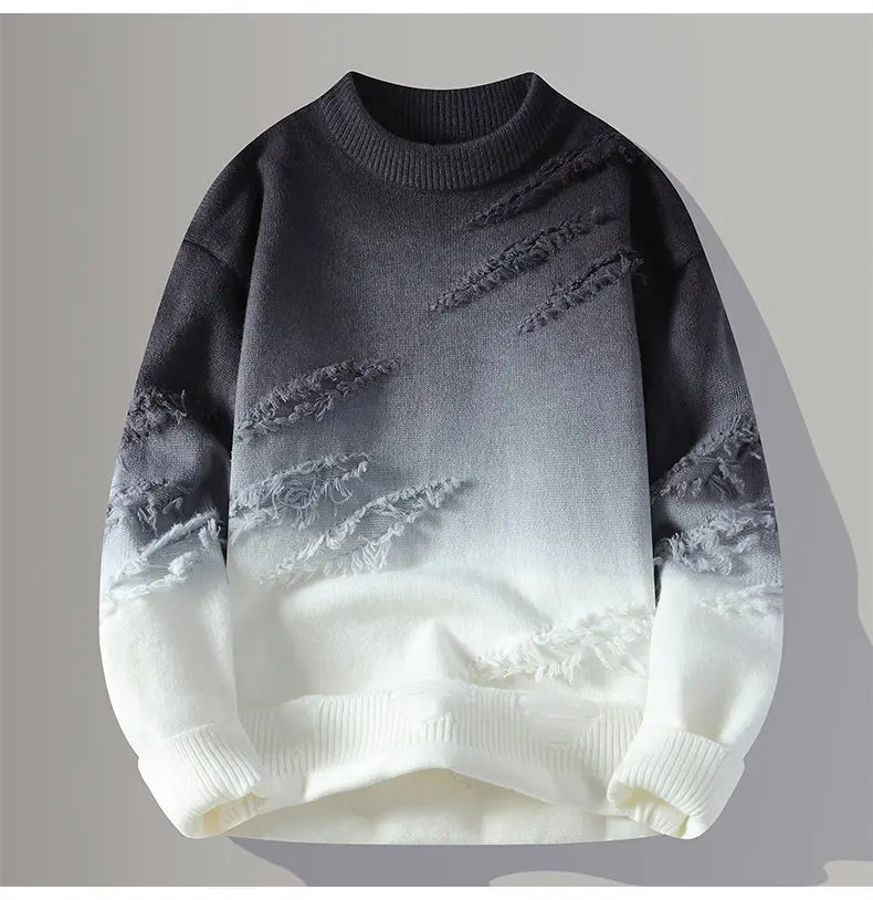 2025 Winter Sweaters for male men thick O-neck sweater men Student youth sweaters autumn Men's wool Casual Knitwear Pullover