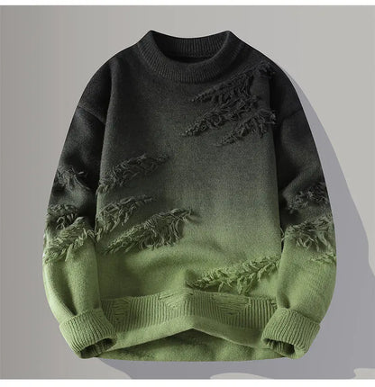 2025 Winter Sweaters for male men thick O-neck sweater men Student youth sweaters autumn Men's wool Casual Knitwear Pullover