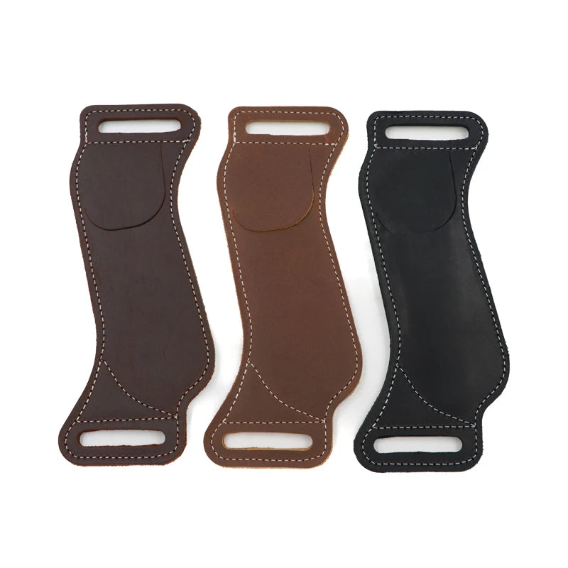 Leather Knife Sheaths for Belt, Knife Holster, Pocket Knife Sheath, EDC Leather Sheath for Folding Knife Carrier