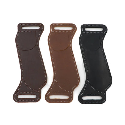 Leather Knife Sheaths for Belt, Knife Holster, Pocket Knife Sheath, EDC Leather Sheath for Folding Knife Carrier