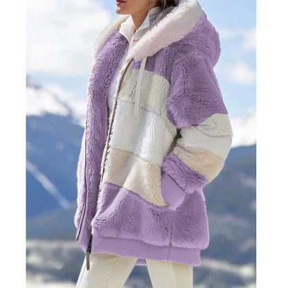Winter Coat for Women Oversize 2025 Female Teddy Bear Coat Warm Thickening Fleece Faux Fur Coats Winter Jacket Women Plush Top