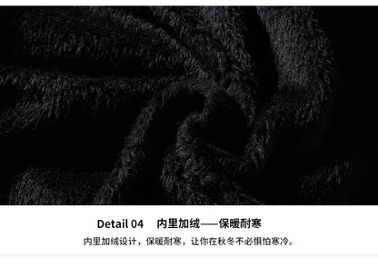 2025 Leather Jackets Men's Autumn Winter Fleece Motorcycle PU Leather Jackets Vintage Casual Stand Collar Windbreaker Slim Coats