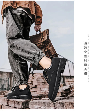 Leather Shoes for Men Luxury High Quality Brogue Shoes comfortable Soft Sole Men's Casual Shoes Lace Up Men Business Dress Shoe