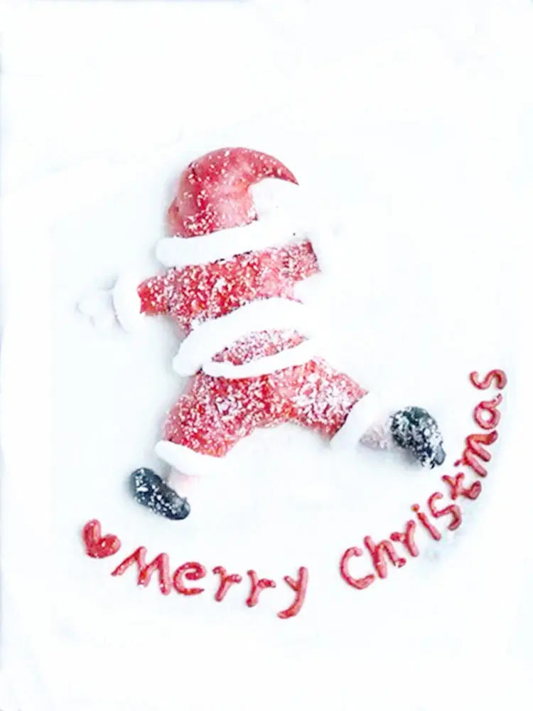 2026 New Merry Christmas Cake Toppers Cartoon Santa Claus DIY Resin Kids Xmas Party Cake Topper Gift Birthday Dessert Decoration