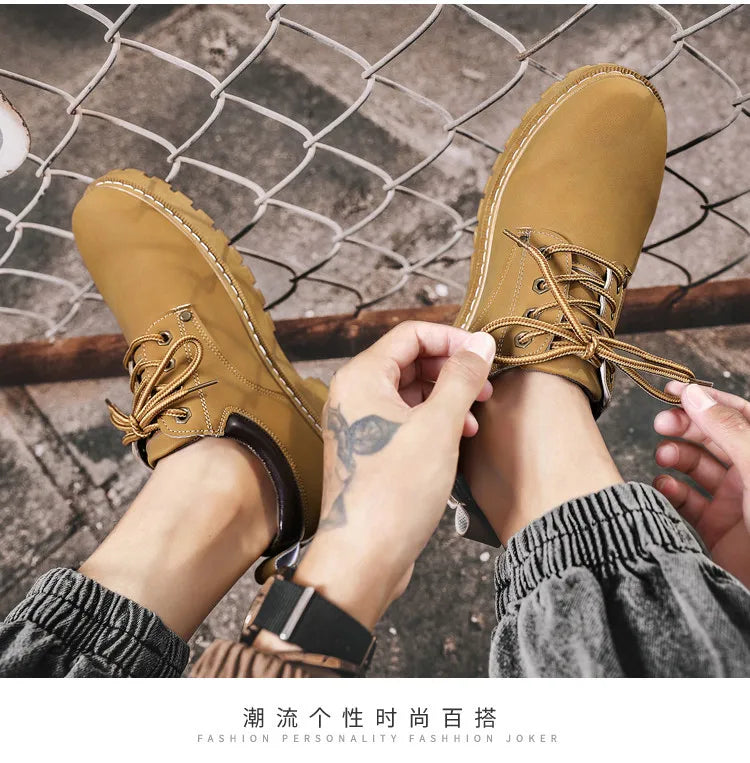 Leather Shoes for Men Luxury High Quality Brogue Shoes comfortable Soft Sole Men's Casual Shoes Lace Up Men Business Dress Shoe