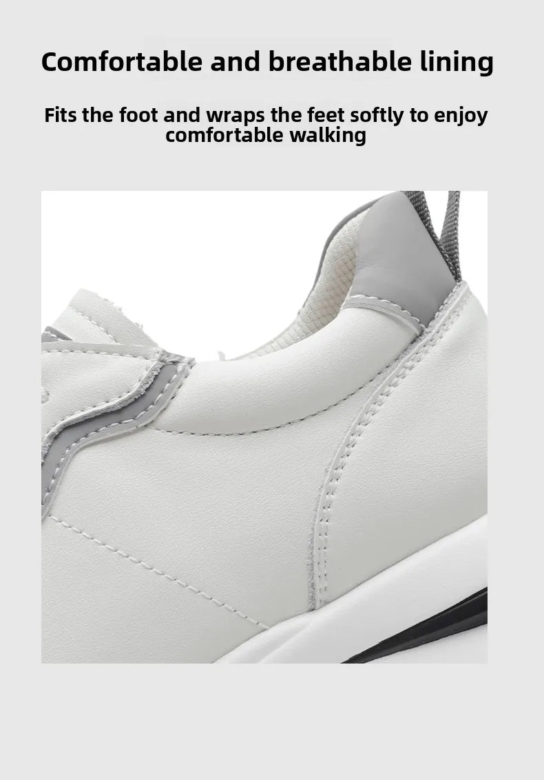 Men's leather shoes, including sports shoes, casual shoes, outdoor hiking shoes, driving shoes, and work shoes