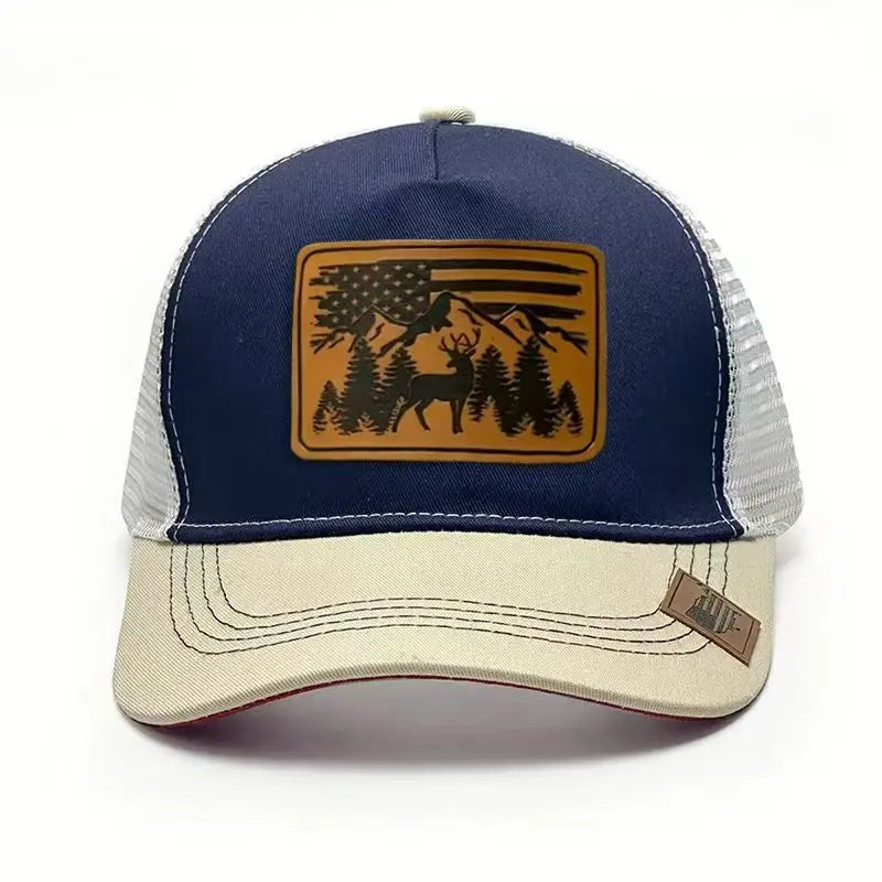 Fashion Leathers Baseball Caps for Women Men Female Male Sport Visors Snapback Cap Sun Hat Gorras Hombre Designer Trucker Hat