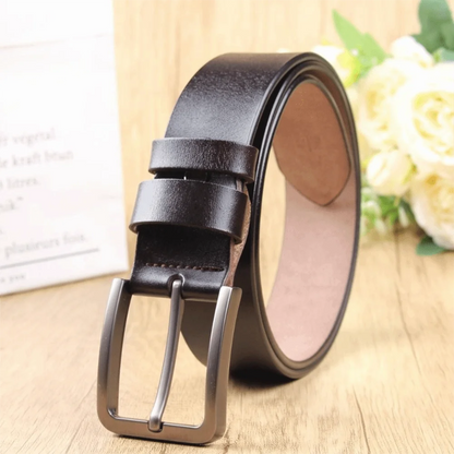 Waist Accessories Retro Men Belt Versatile Classic Leather Belt Durable Waist Belts Male