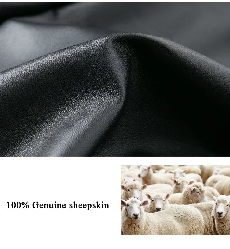 New Men Real Leather Baseball Caps Sheepskin Casual  Men Youth Duck Tongue Warm Hats Hip Pop Bonnet Femme