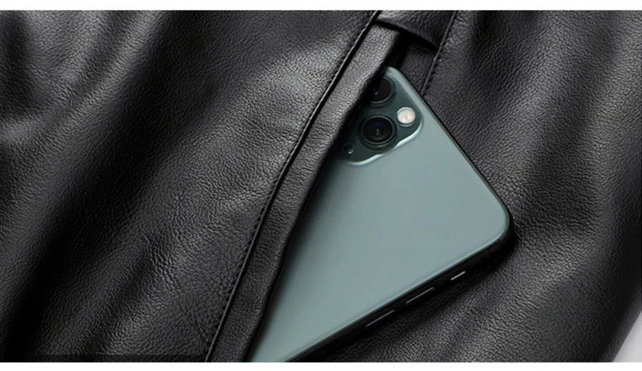 Men Leather Jacket Warm Autumn Winter Windbreaker Overcoat PU Biker Jacket Coat With Hood Fashion Casual Jacket Male Clothes