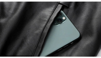 Men Leather Jacket Warm Autumn Winter Windbreaker Overcoat PU Biker Jacket Coat With Hood Fashion Casual Jacket Male Clothes