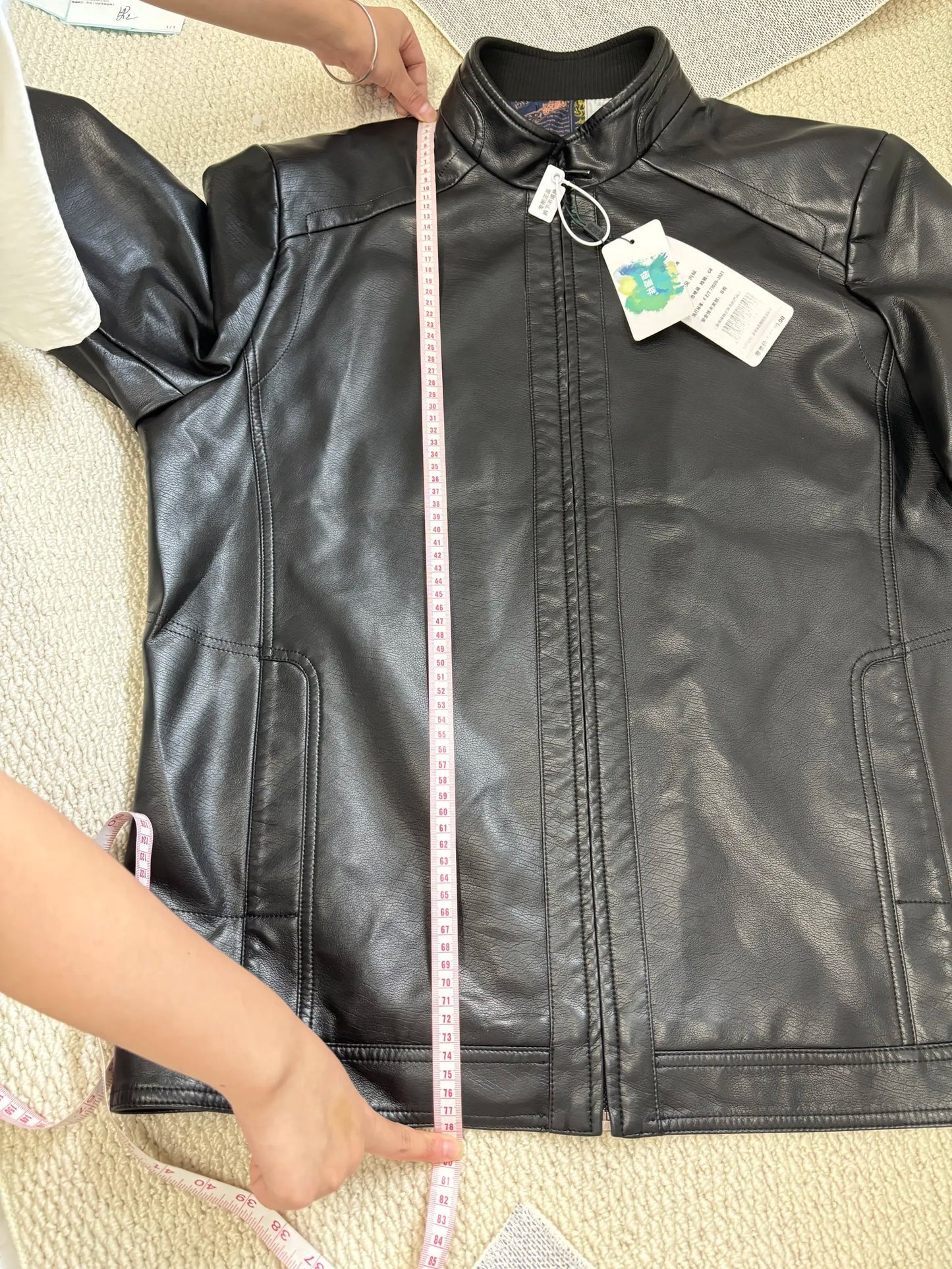 Genuine Leather Jacket Men Clothing Spring Goatskin Jackets for Man Business Casual Thin Coats Jaqueta Masculina Couro Legitimo