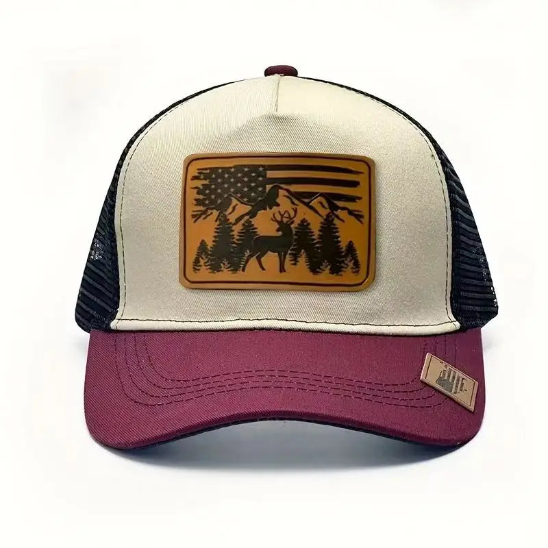 Fashion Leathers Baseball Caps for Women Men Female Male Sport Visors Snapback Cap Sun Hat Gorras Hombre Designer Trucker Hat