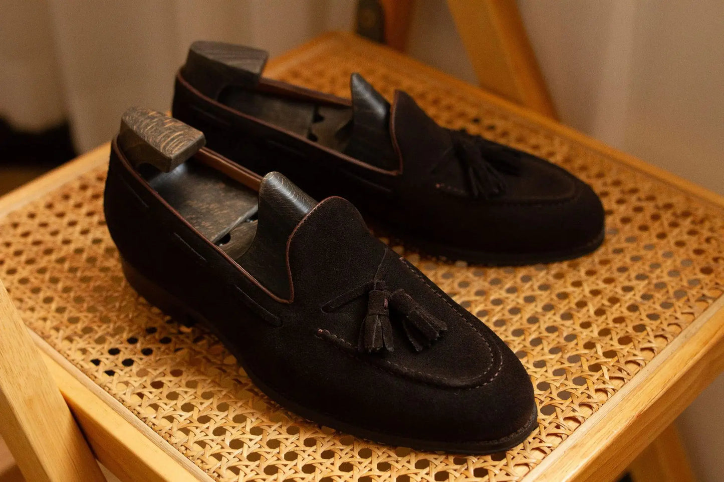 Genuine Leather Loafer Shoes for Men Handmade British Trendy Lazy Casual Shoes New Versatile