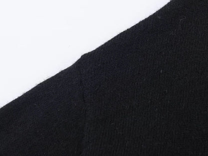 2025 Winter New Women's Sweet and Alluring Fashion V-neck Lace-trimmed Loose Long-sleeved Knit Sweater