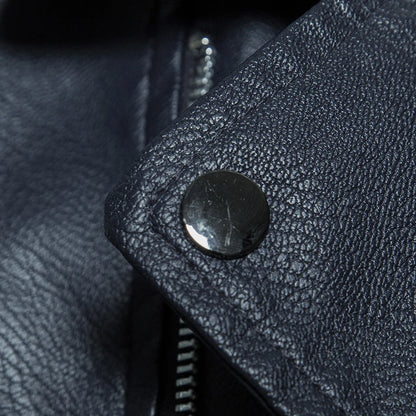 2023 New American Leather Coat Men's, Leather Jacket Men's Motorcycle Retro Tactical Top, Waterproof Coat