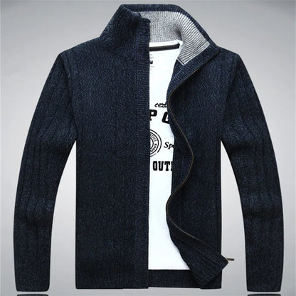 Sweater Male 2020 Wool Cotton Cardigan Autumn Men's Winter Sweater  Kint Wear Knitwear Coats Clothing