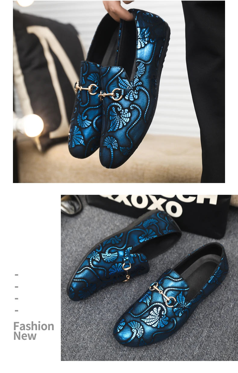 Leather Men Casual Shoes Fashion Formal Business Shoes Luxury Brand Mens Loafers Breathable Slip on Boat Driving Shoes