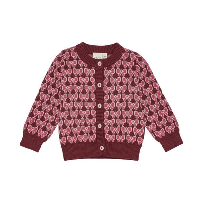 2025 New Winter Strawberry Sweater Boys Girl New Cardigan Jacket Children Clothes Baby Knitwear Cotton Kid Boys Sweaters