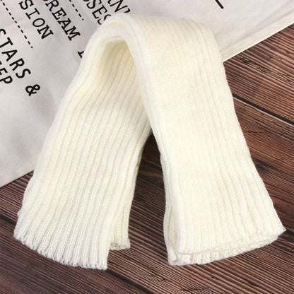Winter Sweet Lolita Autumn Wool Ball Knitted Leg Warmers Leg Warm Socks Foot Cover Knee Cover