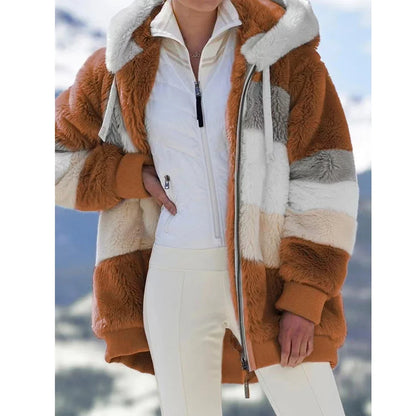 Winter Coat for Women Oversize 2025 Female Teddy Bear Coat Warm Thickening Fleece Faux Fur Coats Winter Jacket Women Plush Top