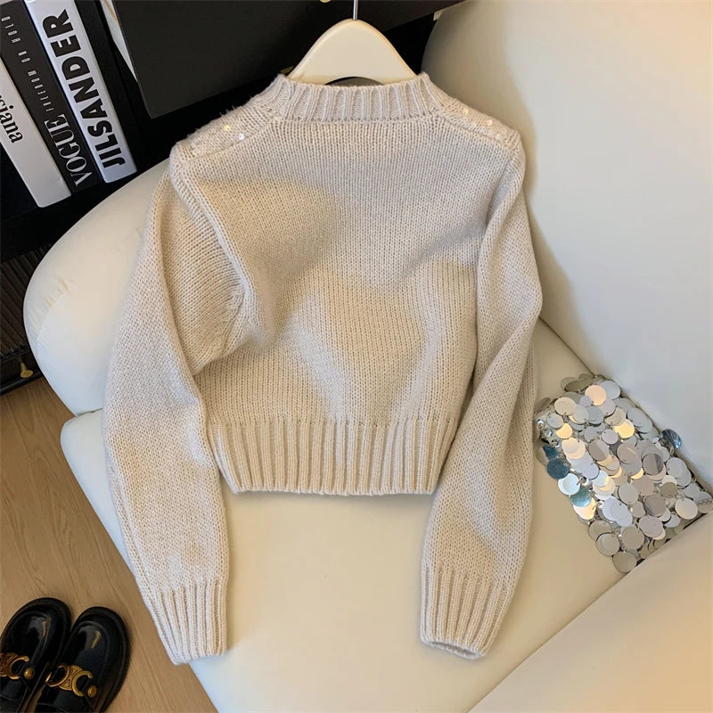 Women Sweater Womens Winter Sweaters Pullover a Female Knitting Overszie Long Sleeve Loose Knitted Outerwear Ropa De Mujer