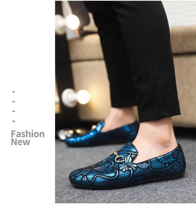Leather Men Casual Shoes Fashion Formal Business Shoes Luxury Brand Mens Loafers Breathable Slip on Boat Driving Shoes