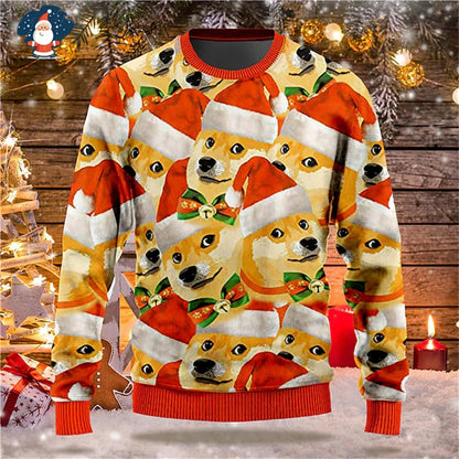 Merry Christmas Sweatshirts Mens Ugly Christmas Sweater Funny Fashion New In Sweaters Women Ugly Sweaters Christmas Jumpers Men