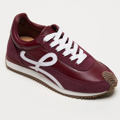 Designer High-quality Women's Leather Waffle Casual Sports German Training Forrest Gump Sneakers Ins Fashion Luxury