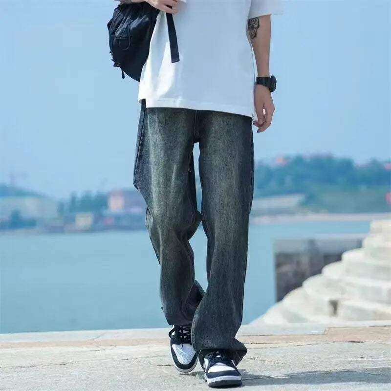 jeans homme Autumn pants Men's clothing pantalones hombre Streetwear  baggy jeans man jeans for man pantalones denim y2k clothes